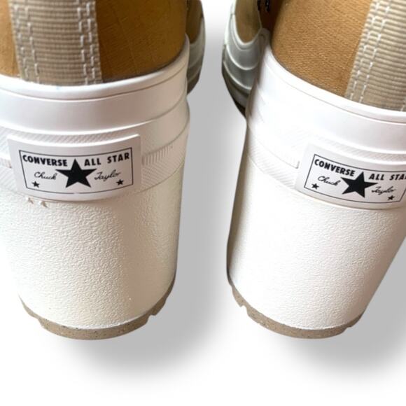Converse Chuck 70 De Luxe Heel High Top Tan Utility 10.5 Classic Retro Sport - Picture 8 of 10